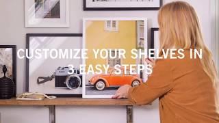 How to Customize Your Shelves in 3 Easy Steps