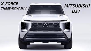 Новый 2025 Mitsubishi DST Concept (Xforce) Трехрядный внедорожник Интерьер и Экстерьер