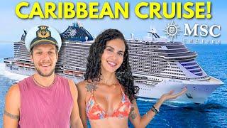 WE WENT ON A 7 NIGHT CARIBBEAN CRUISE! (MSC SEASCAPE SHIP TOUR)