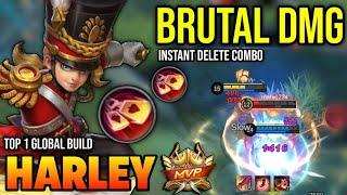 HARLEY BEST BUILD 2022 | BUILD TOP 1 GLOBAL HARLEY GAMEPLAY | MOBILE LEGENDS 