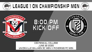 Unionville Milliken SC Men V Pickering FC Men