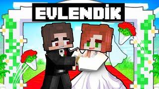 CATALİNA İLE EVLENDİK  EFSANE DÜĞÜN YAPTIK  - Minecraft