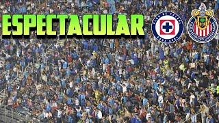 TREMENDA AFICIÓN CELESTE: Cruz Azul vs Chivas 2024