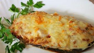 Ну, оОчень вкусные - Фаршированные Баклажаны запеченные в духовке!