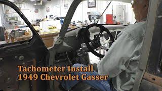 Installing a Tachometer into a 1949 Chevrolet Gasser