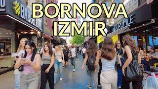 Explore İzmir's Bornova: Lively Spots, Parks & Streets  (4K Walking Tour)