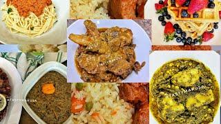 Compilation videos of some of my dishes.