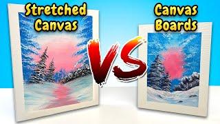 Canvas VS Canvas Panels - Which Is BEST For You!