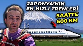 Dünyanın En Hızlı Trenleri ile TOKYO'YA Gidiyorum -  JAPONYA'daki MEŞHUR Trenler