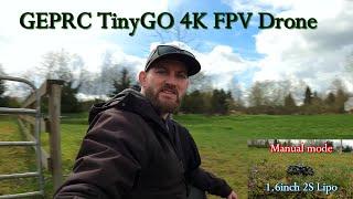 GEPRC TinyGo 4K FPV Drone Review and Flight