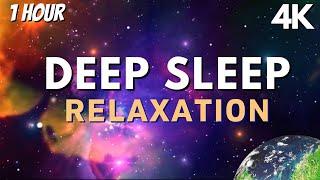 Deep Space Galaxy Visuals Soothing Sleep Relaxation Music