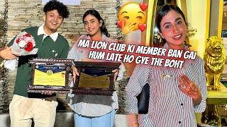 Sudden vlog bhi ban gaya or ma lion club ki member bhi ban gai ||  #alizehjamali