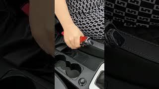 Handbrake decorative cover is exquisite and beautiful to protect the original handbrake leather