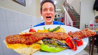 Turkish Street Food!! KING OF KEBABS + 14 Hour Food Tour in Adana, Türkiye!