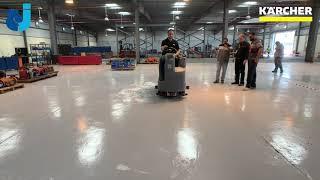 KARCHER RIDE-ON SCRUBBER DRIER B 150 R Dose