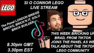 Bricking Up Brad Joins us this week! #tiktok #legotiktok #legolivestream #sioconnor #brickingupbrad