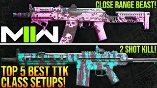 Modern Warfare 2: Top 5 BEST TTK CLASS SETUPS! (MW2 Best Weapons)