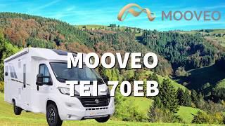 Mooveo Wohnmobil TEI-70EB  Einzelbetten-Wohnmobil  unter 7m  KOMPLETTPREIS-PAKET bei EMR Campers