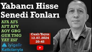 Yabancı Hisse Senedi Fonları #livestream #canliyayın #fon #yatirimfonu