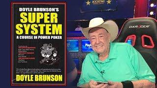 Reading "Super System" By Doyle Brunson