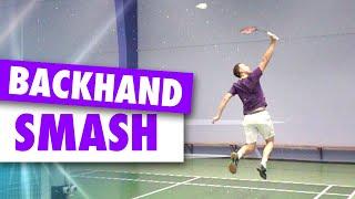 Badminton backhand smash - Jump like Lee Zii Jia