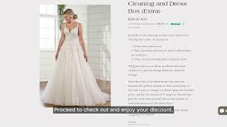 MyDressbox Australia | Wedding Dress Cleaning & Storage | Get 10% off Coupon Code