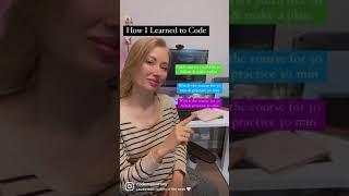 How I learned to Code? ‍️ #learntocode #codingbootcamp #100daysofcode