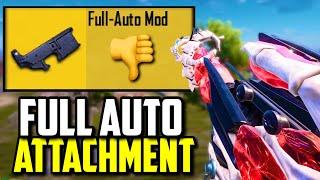 USING M16 FULL AUTO ATTACHMENT!! | PUBG Mobile