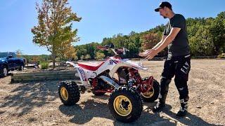 Intro and Ride on my Honda TRX 250R at St. Joe State Park!