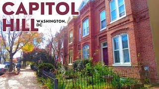 Walking Capitol Hill, Washington DC | The Most Beautiful Neighborhood in DC? #virtualwalk