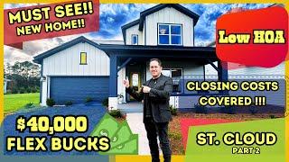 St. Cloud PART 2. New construction home. No CDD. Low HOA. Do not miss this one!!