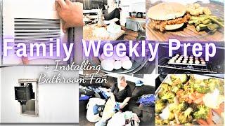 Family of 5|Mobile Home Updates|DIY|Meal Prep Ideas|Bake With Me|Cook With Me 2021|Weekly Prep