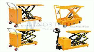 push around mini electric scissor lift-NOSTEC LIFT