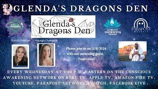 Glenda's Dragons Den with our returning guest - Toni Ghazi