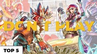 5 reasons not to play - Millennium Blades with Jan Bigas