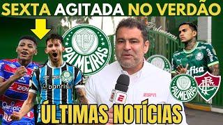 SEXTA AGITADA NO VERDÃO! AS ÚLTIMAS INFORMAÇÕES DO PALMEIRAS.