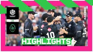 Best ever bowling figures! | Manchester Originals vs Oval Invincibles -Highlights | The Hundred 2022