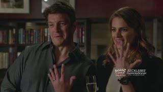 Castle  7x07 First Scene "Once Upon a Time in the West" (HQ/cc) Caskett Lanie Espo Ryan Our Place