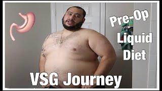 VSG Journey: Pre-Op Liquid Diet
