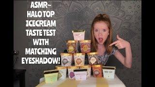 ASMR~ Ice Cream Taste Testing ~ +Matching Makeup