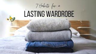 Want to make your clothes last? Try these 7 Simple Habits