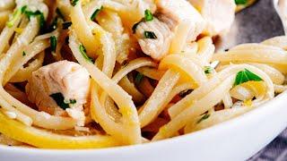 Lemon Garlic Chicken Pasta