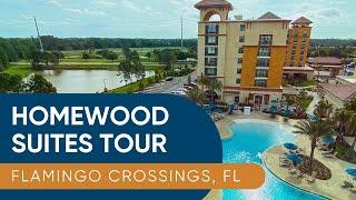 Homewood Suites at Flamingo Crossings | Room & Hotel Tour | Spring 2021 | Hotel Next To Disney World