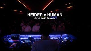 Heider x Human Full Dj Set | Tech House, Minimal Tech Mix