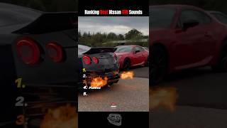 Ranking Nissan GTR Sounds  