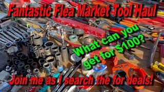 Flea Market Tool Haul - Join me as I search for deals!