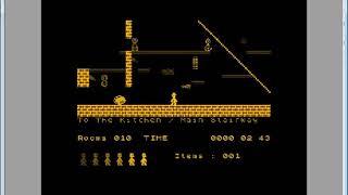 Jet Set Willy II - ZX Spectrum - emulador ZXSpin 0.666