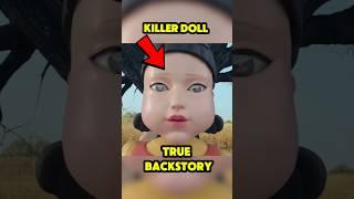 squid game creepy doll real backstory reveal #squidgame #squidgame2