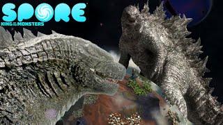 Can I beat Spore as Titanus Gojira from Godzilla