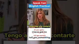 Speak Fast in English y mejora tu pronunciación. #connectedspeech #speakfast